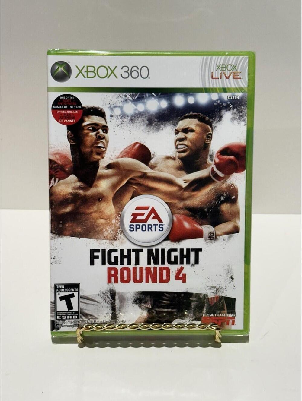 Fight Night Round 4 Xbox 360 BRAND NEW